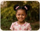 Jossy as a child